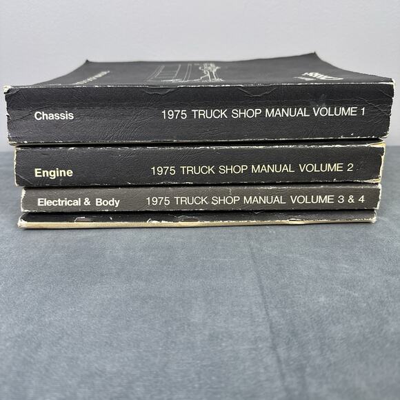 Ford 1975 Truck Shop Manual Complete Set Volumes 1-5 Bronco Econoline F-Series - Picture 3 of 15